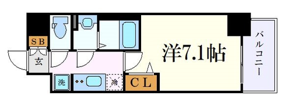 メイクスデザイン名駅南の物件間取画像